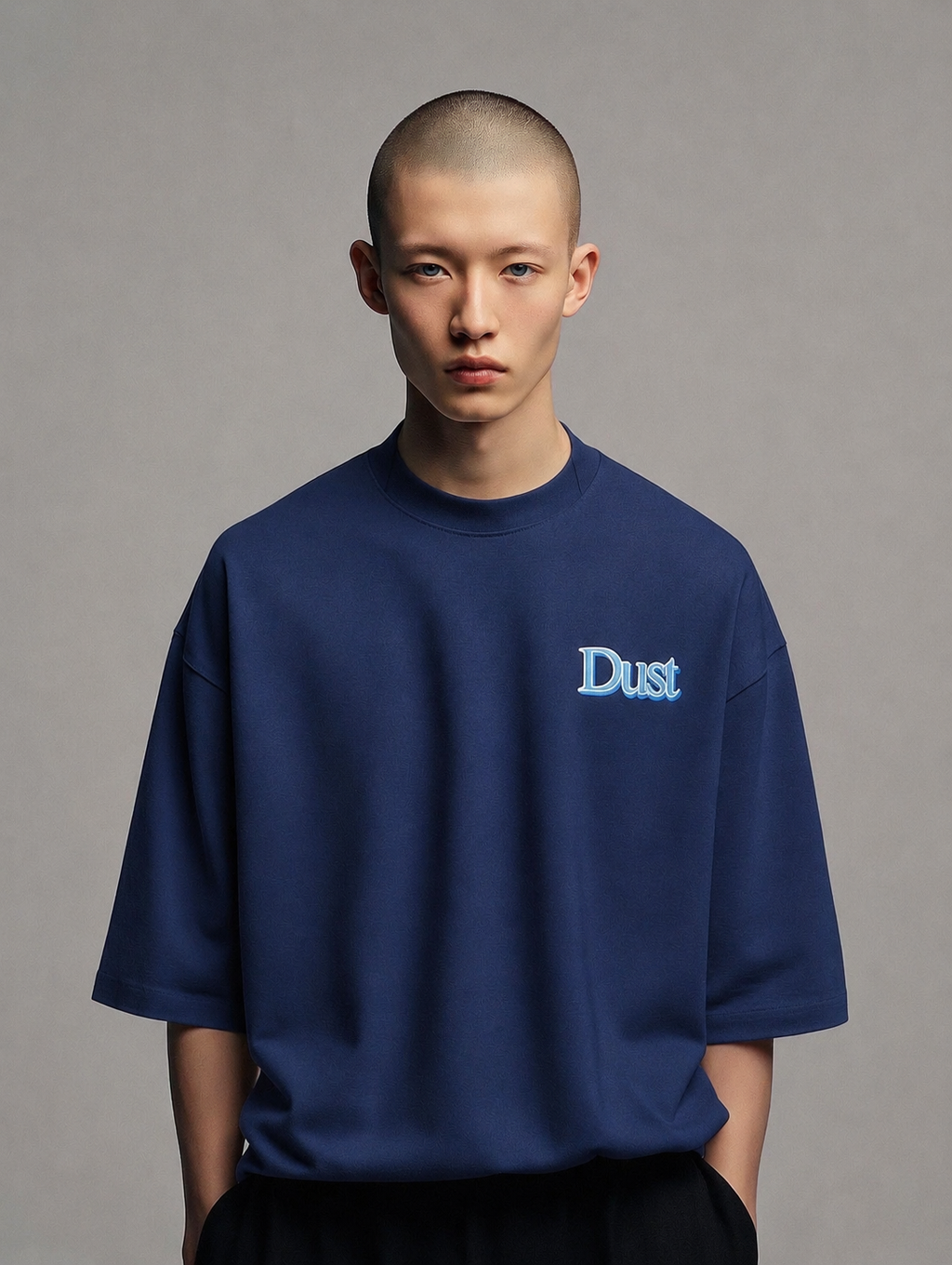 Printed Graphic T-Shirt | Royal Blue