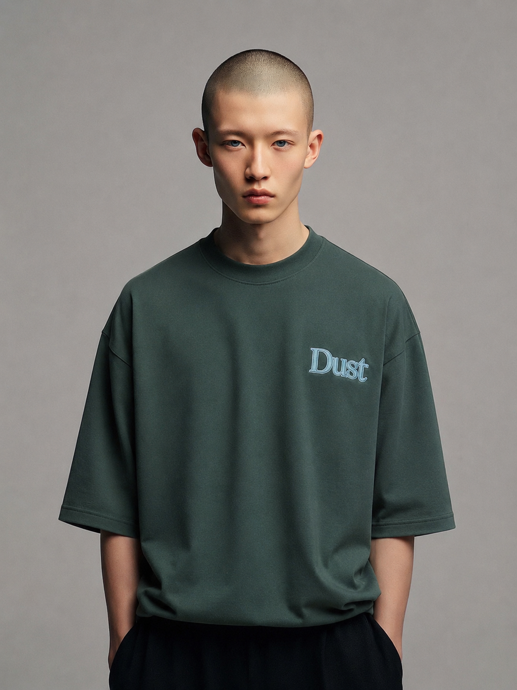 Printed Graphic T-Shirt | Dark Green