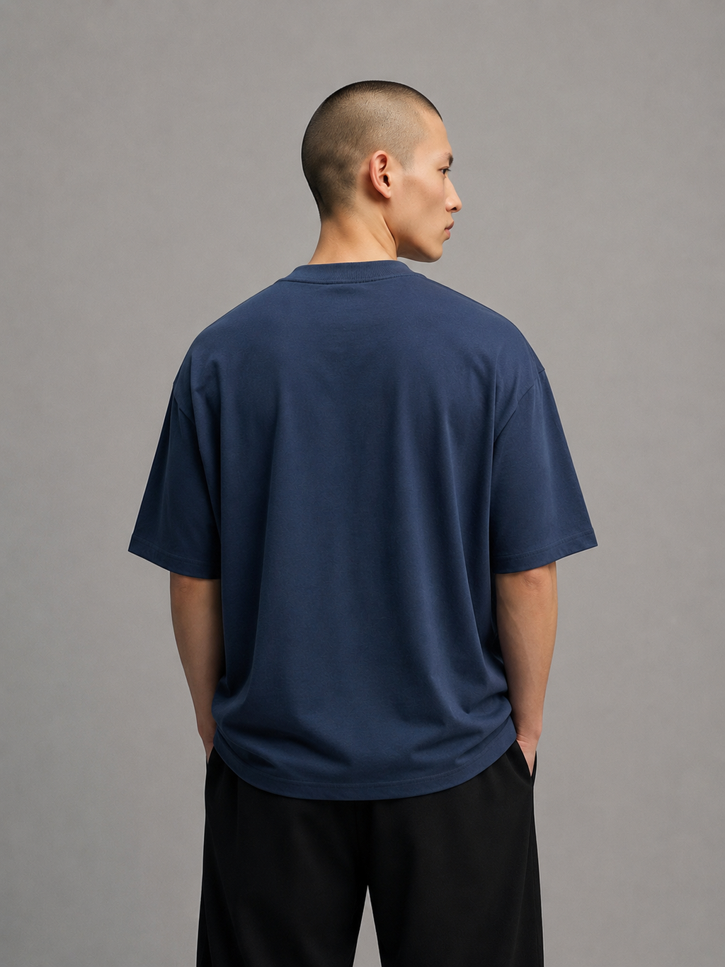 Puff Printed Graphic T-Shirt | Royal Blue