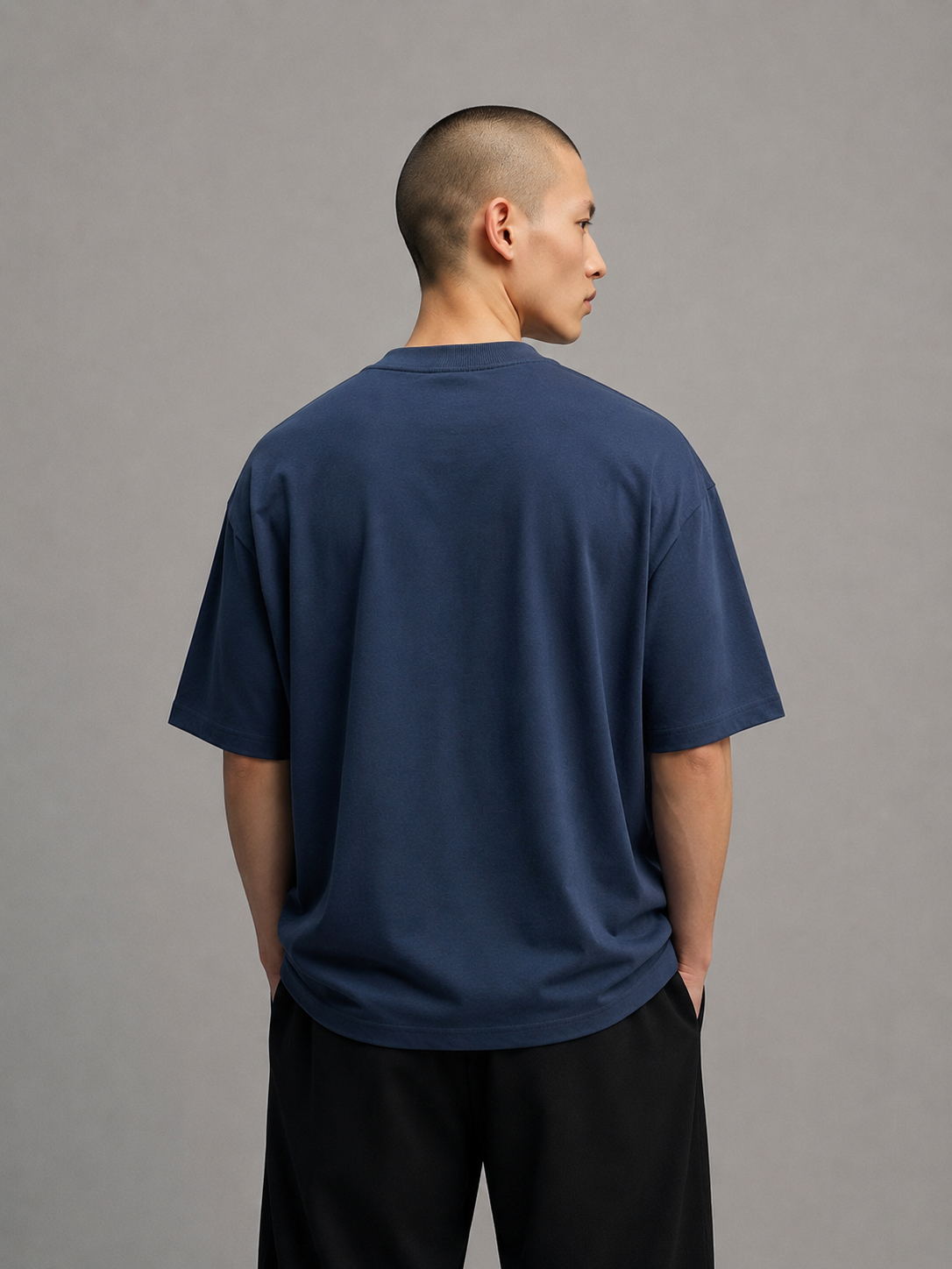 Puff Printed Graphic T-Shirt | Royal Blue