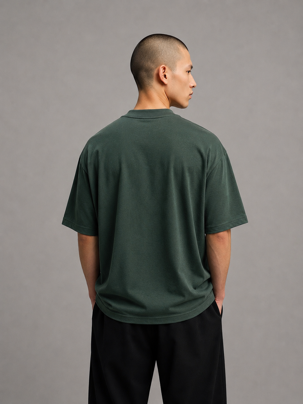Puff Printed Graphic T-Shirt | Green
