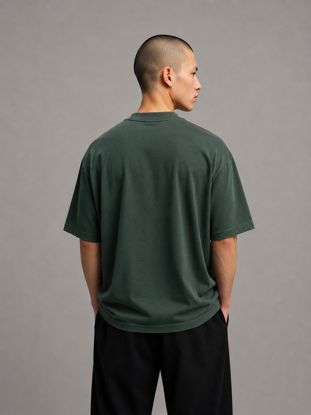 Puff Printed Graphic T-Shirt | Green