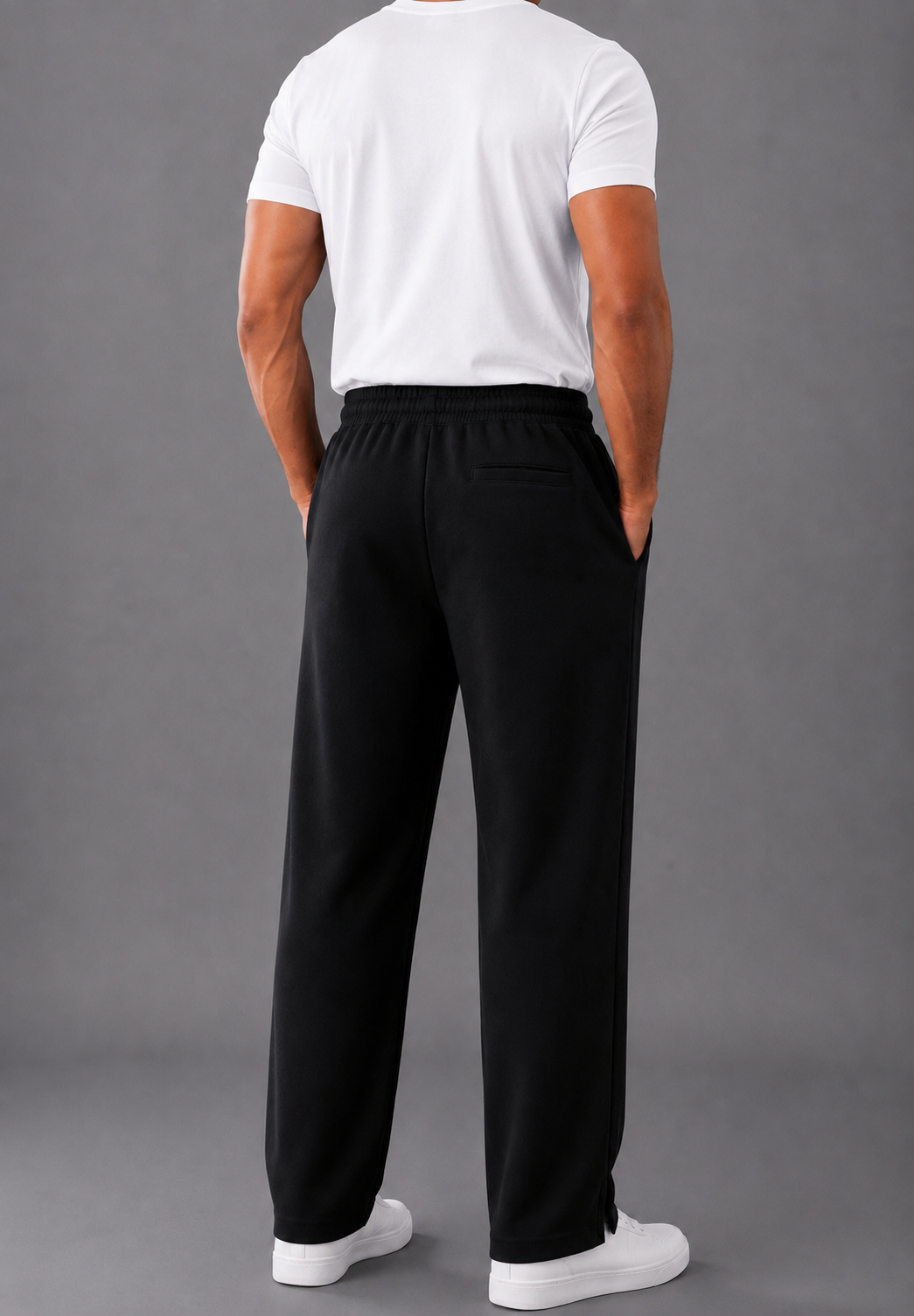 MILANO VISCOSE TROUSER (Black)