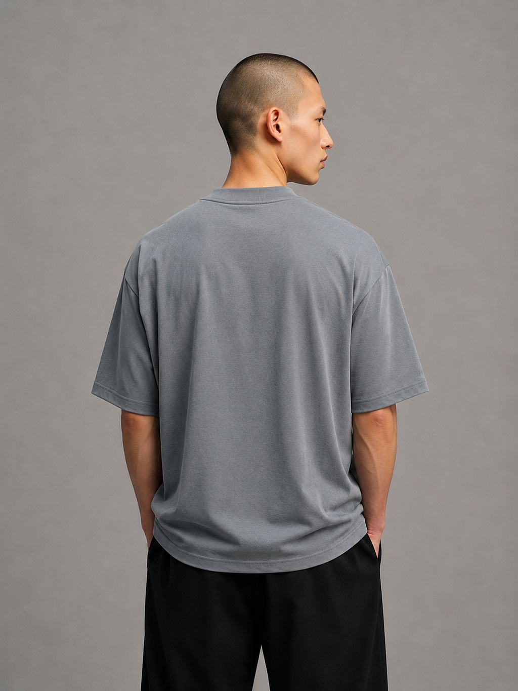 Puff Printed Graphic T-Shirt | Grey