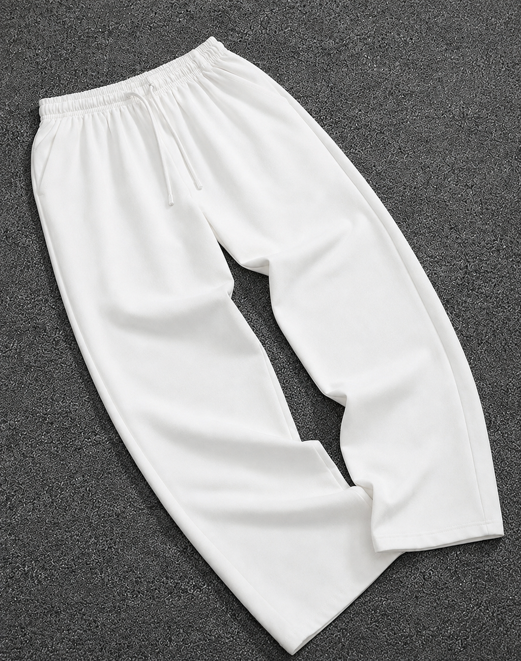ZARA BAGGY FIT PANTS - White