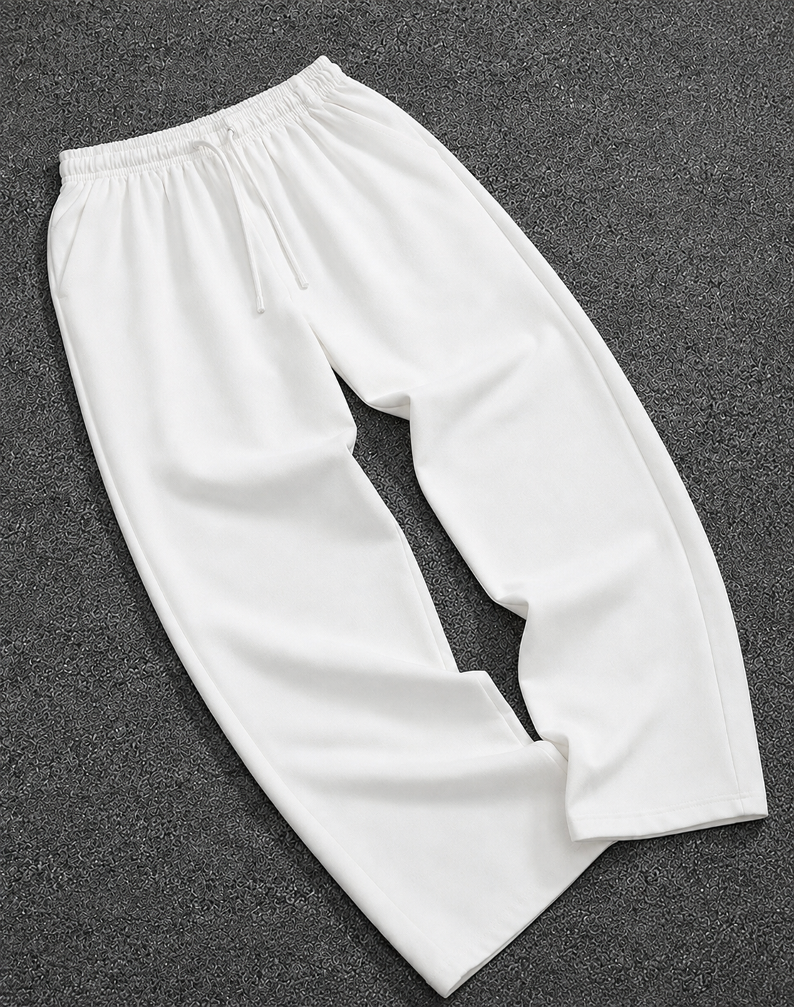 ZARA BAGGY FIT PANTS - White