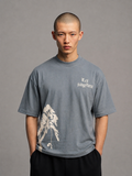 Puff Printed Graphic T-Shirt | Grey