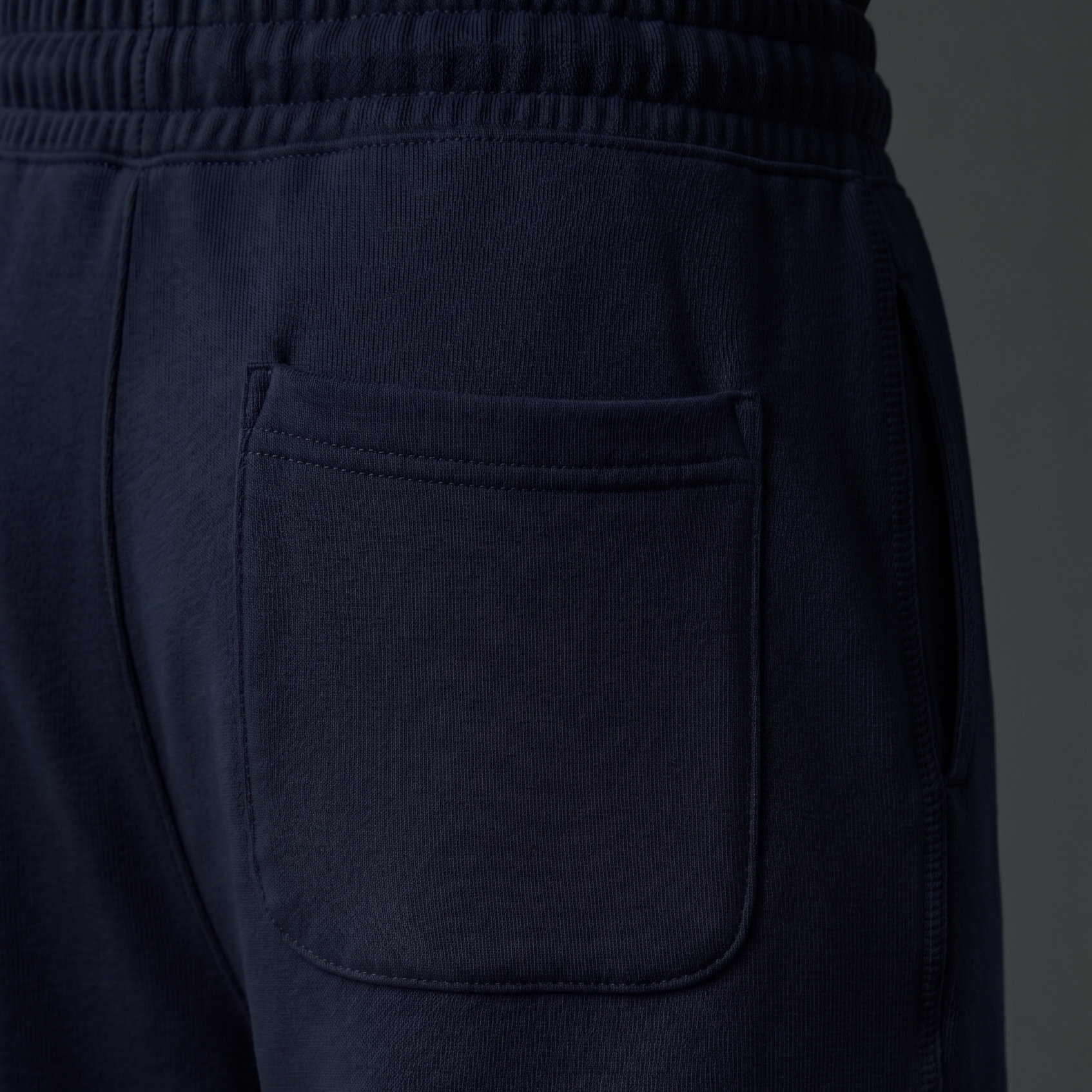 BERSHKA Baggy Trouser - ROYAL BLUE