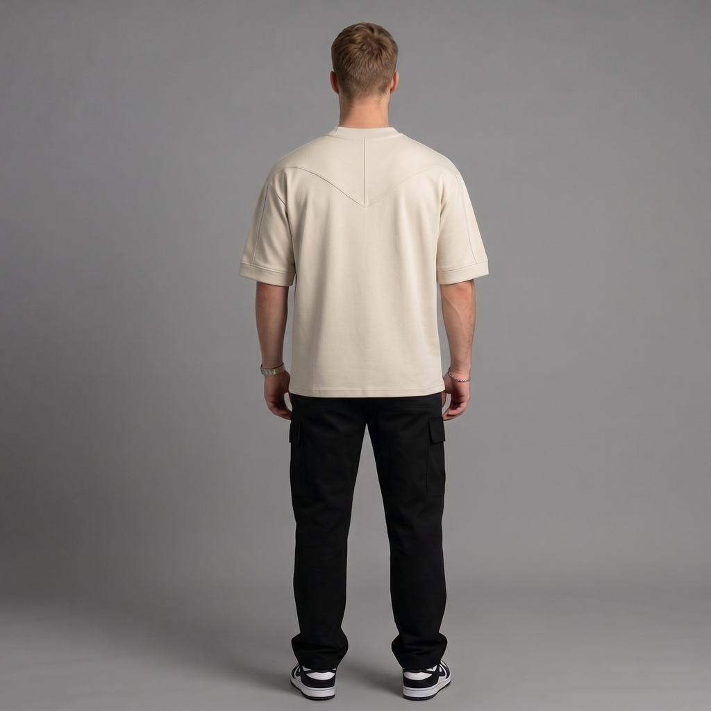 ZARA Oversized Basic - CREAMY BEIGE