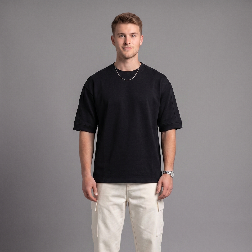 ZARA Oversized Basic - BLACK