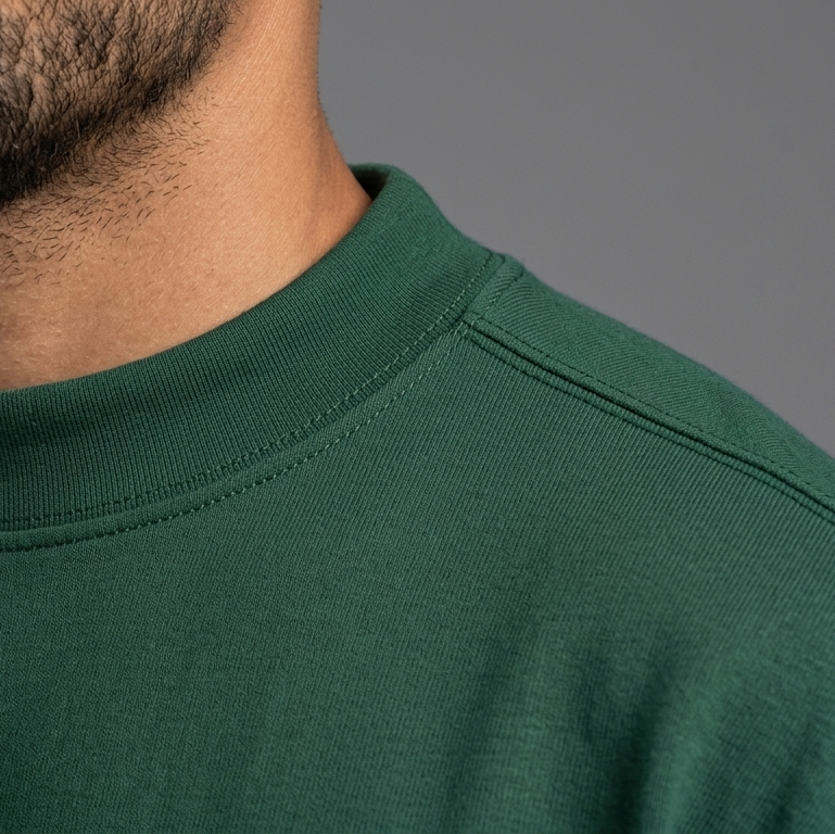 ZARA Oversized Basic - FOREST GREEN
