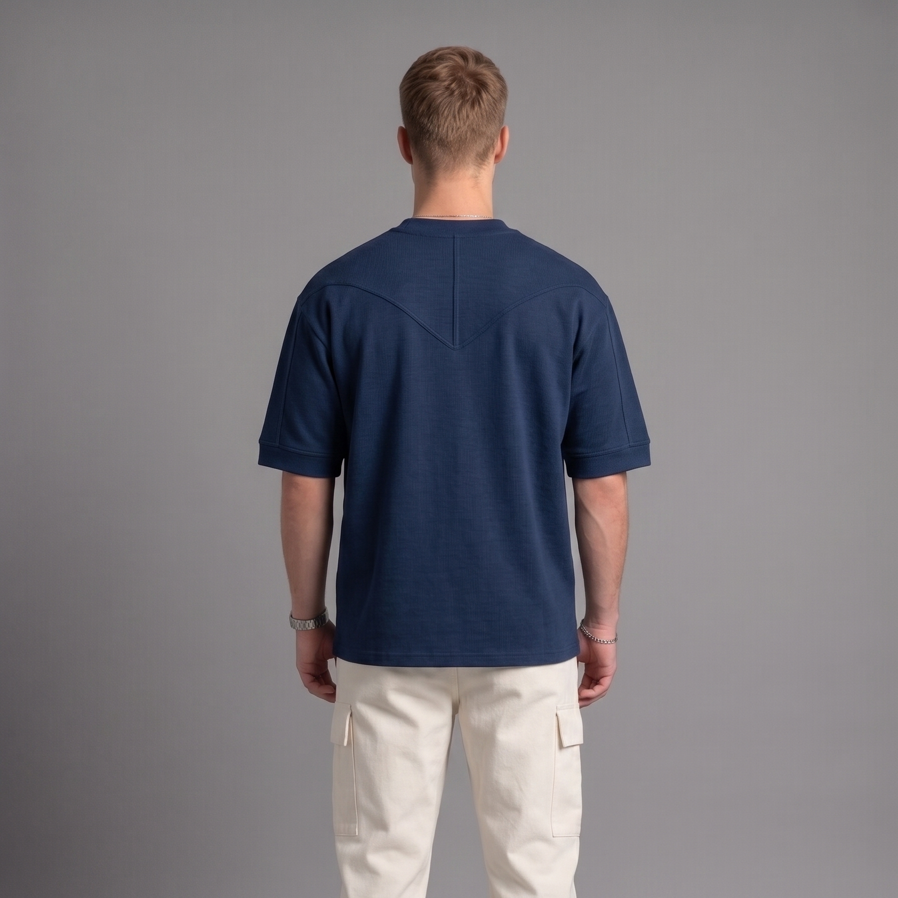 ZARA Oversized Basic -  MIDNIGHT BLUE